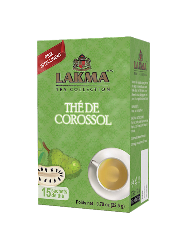 SOURSOP TEA – 15 TEA BAGS PACKED IN POUCH – Regency Teas (PVT) LTD