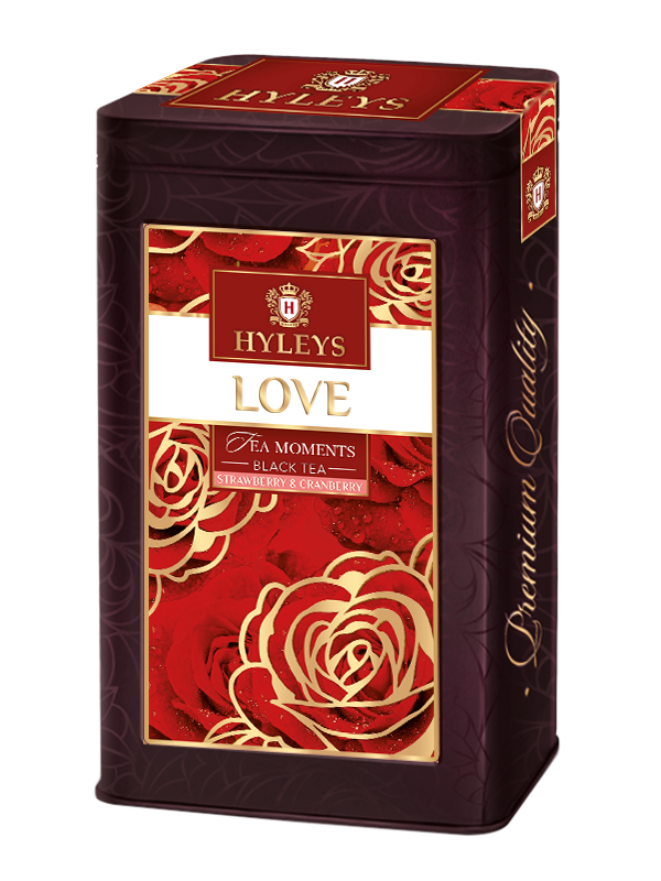 LOVE BLACK TEA STRAWBERRY & CRANBERRY – 80G LOOSE TEA TIN – Regency ...