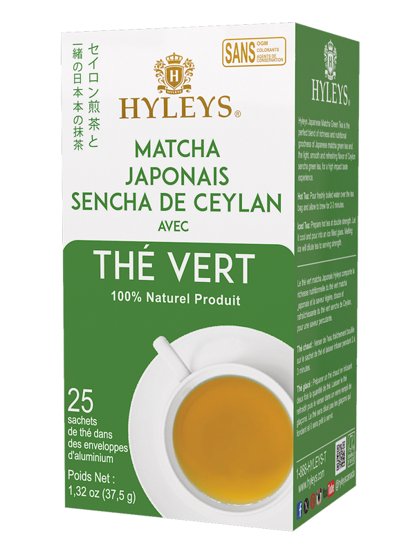 JAPANESE PURE MATCHA WITH CEYLON SENCHA GREEN TEA 18285 25 FOIL